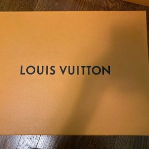 Louis Vuitton original large box, bag, and ribbon